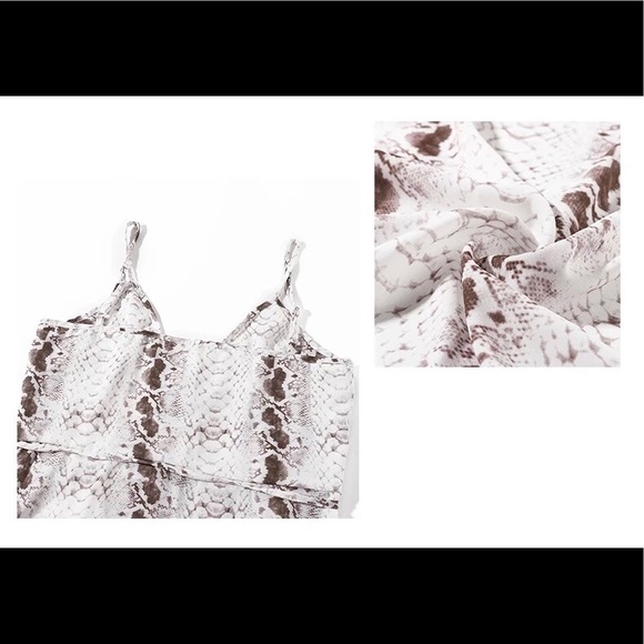 Snakeskin Midi Dress - Picture 12 of 13